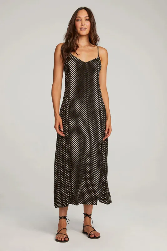 Isabella Polka Dot Midi Dress sold by Plenty
