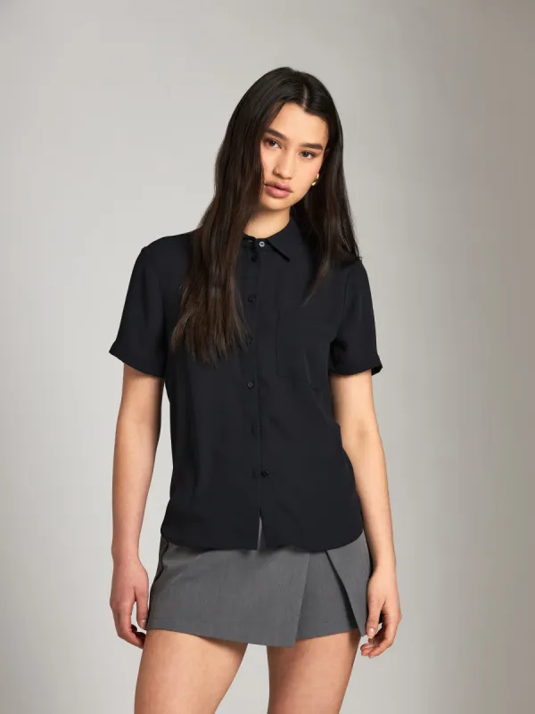 Dobby Karla Relaxed Blouse sold by Plenty