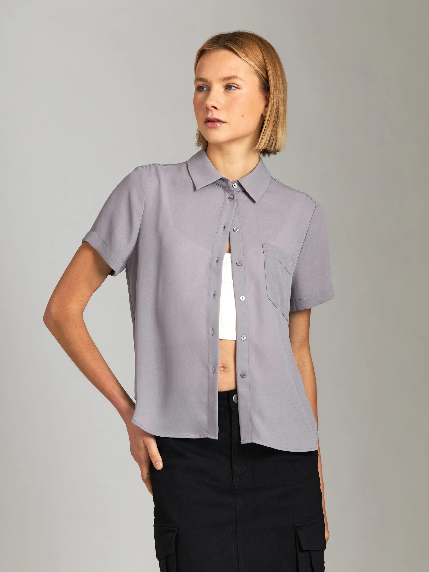 Dobby Karla Relaxed Blouse sold by Plenty product image thumbnail 2