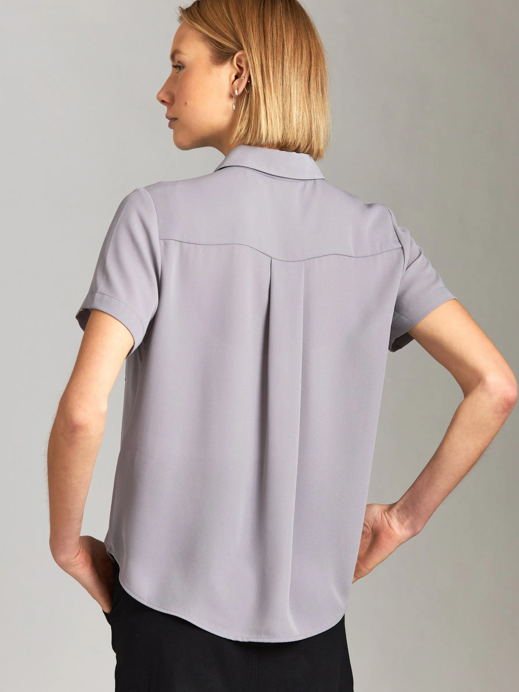 Dobby Karla Relaxed Blouse sold by Plenty product image thumbnail 3