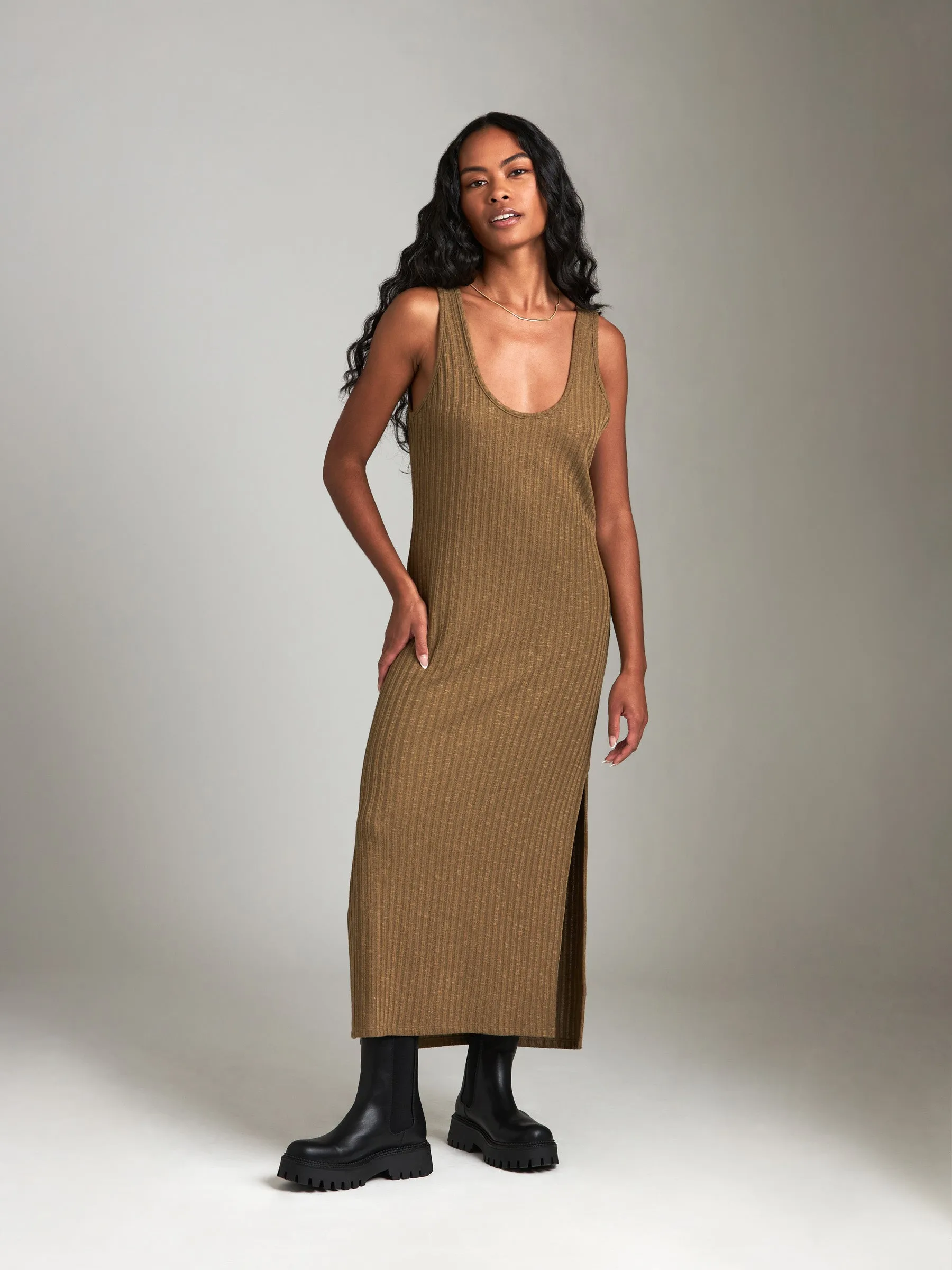 Knit Marisol Tank Dress sold by Plenty