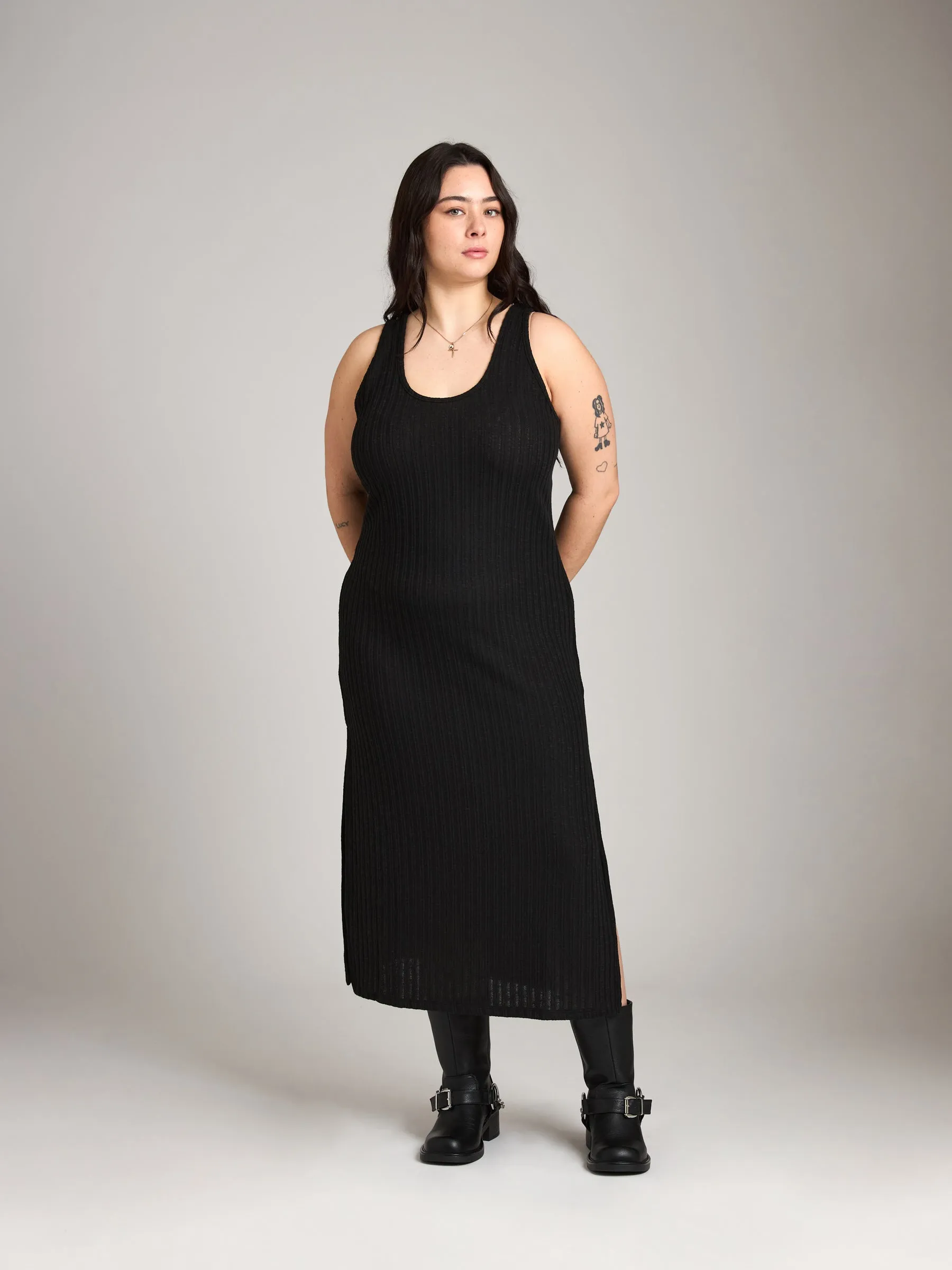 Knit Marisol Tank Dress sold by Plenty product image thumbnail 3