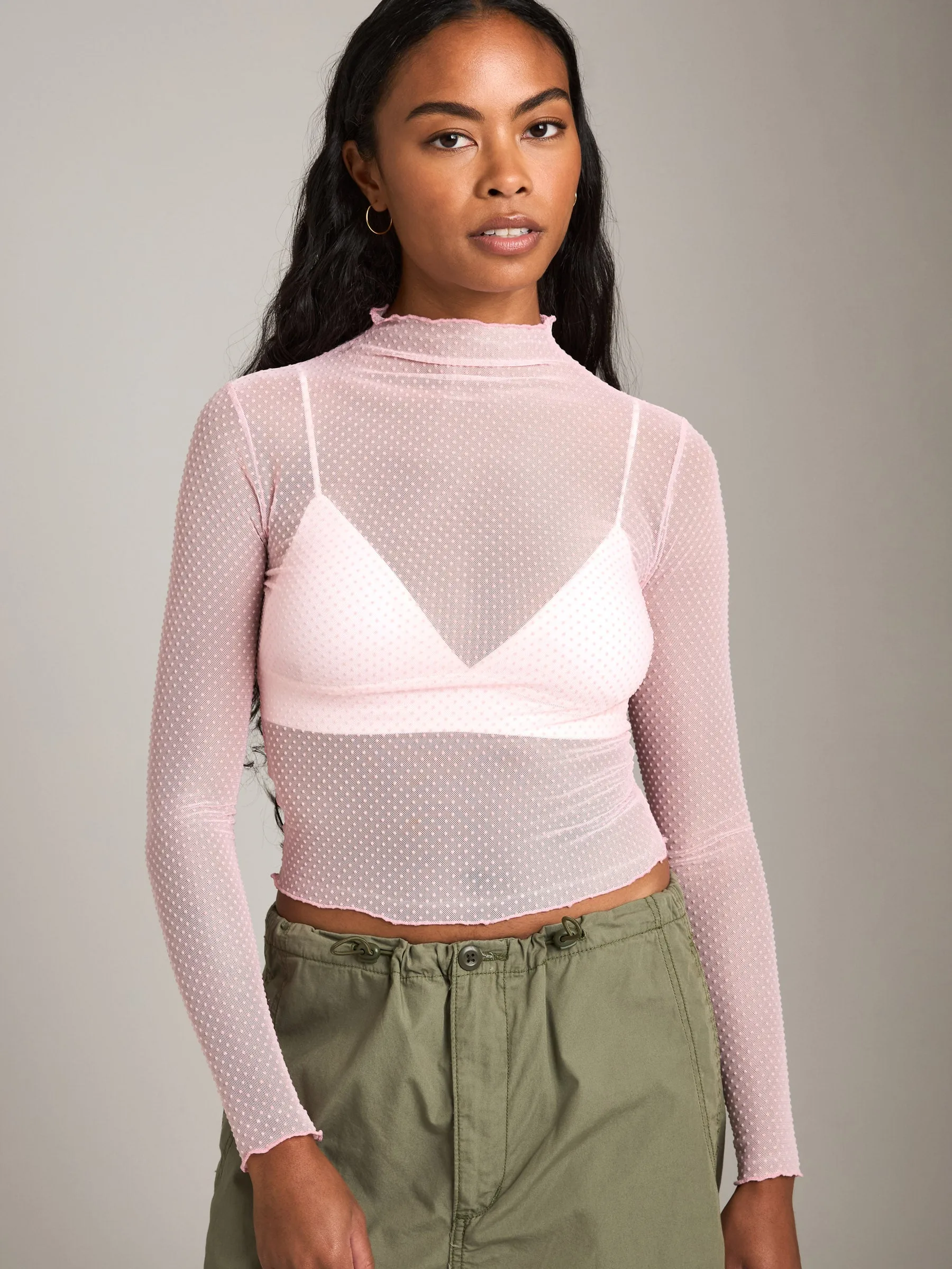 Charlita Mock Neck Top sold by Plenty product image thumbnail 4