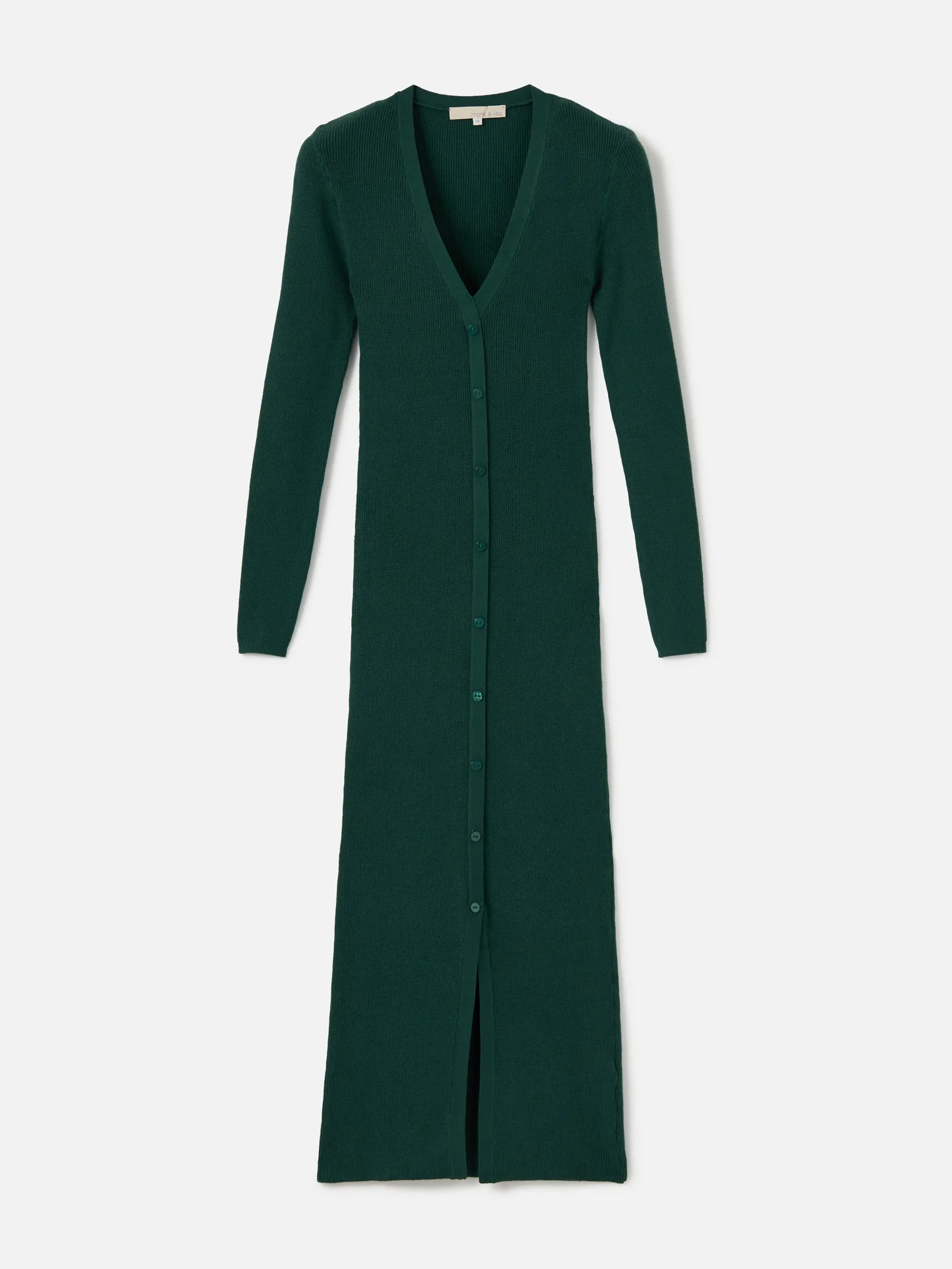 Lya V Neck Button Sweater Dress sold by Plenty product image thumbnail 5