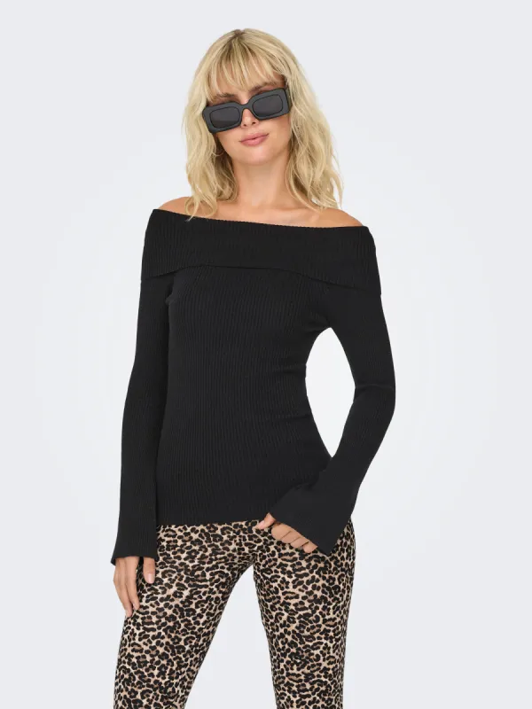 Jayden Off Shoulder Knit sold by Plenty