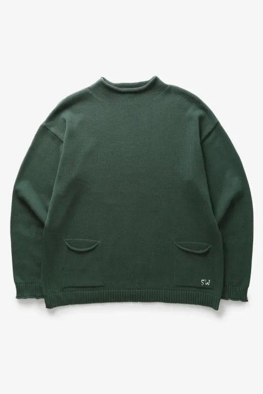 Mock Neck Smock Sweater sold by Plenty