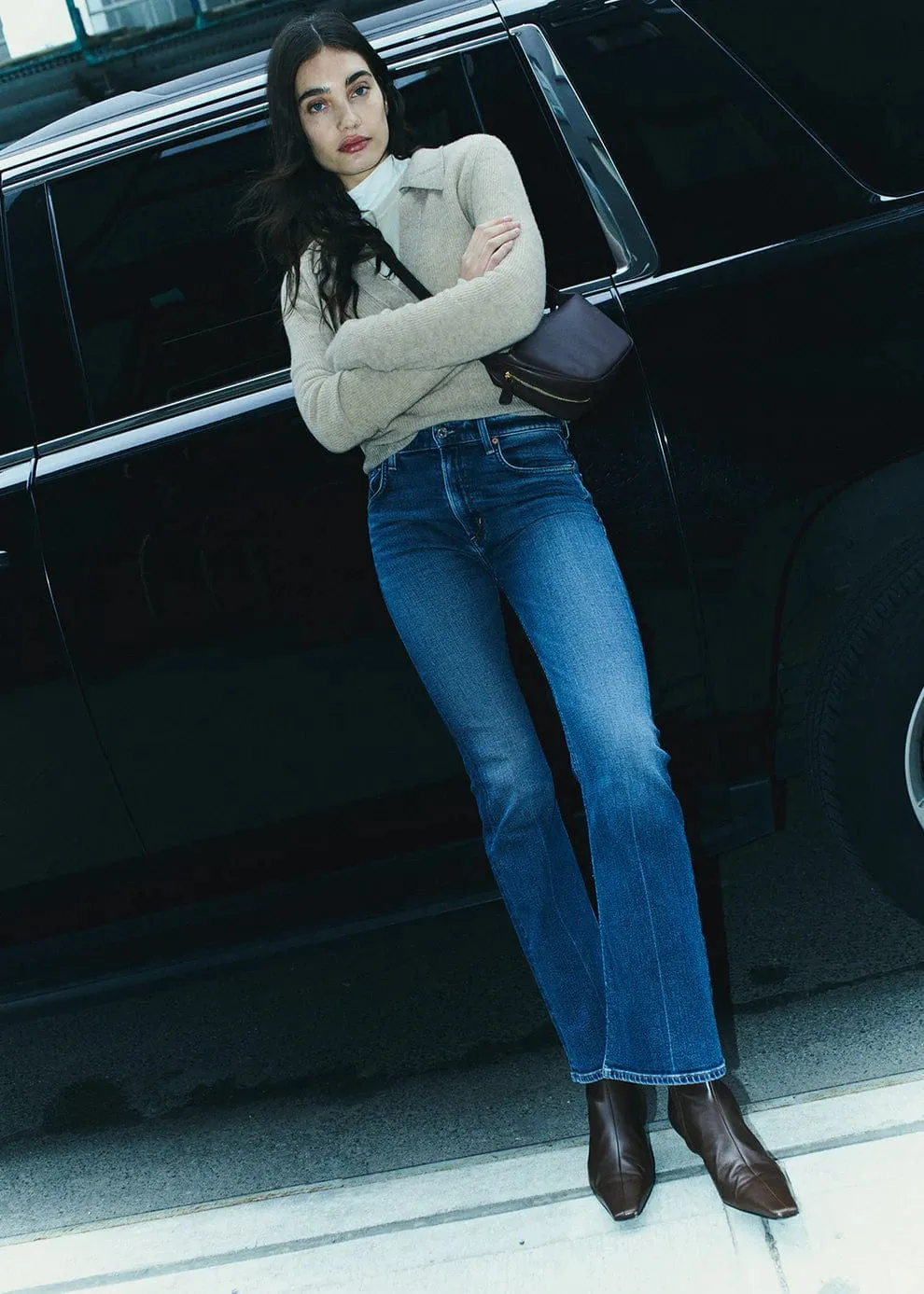 Lilah High Rise Bootcut - Abalone sold by Plenty product image thumbnail 2