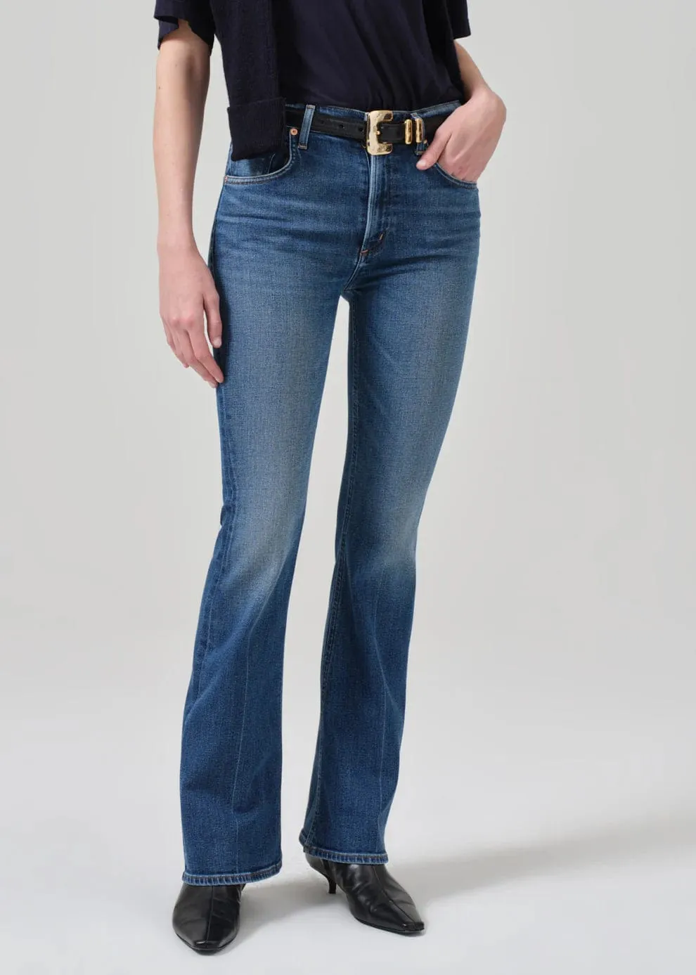 Lilah High Rise Bootcut - Abalone sold by Plenty product image thumbnail 5