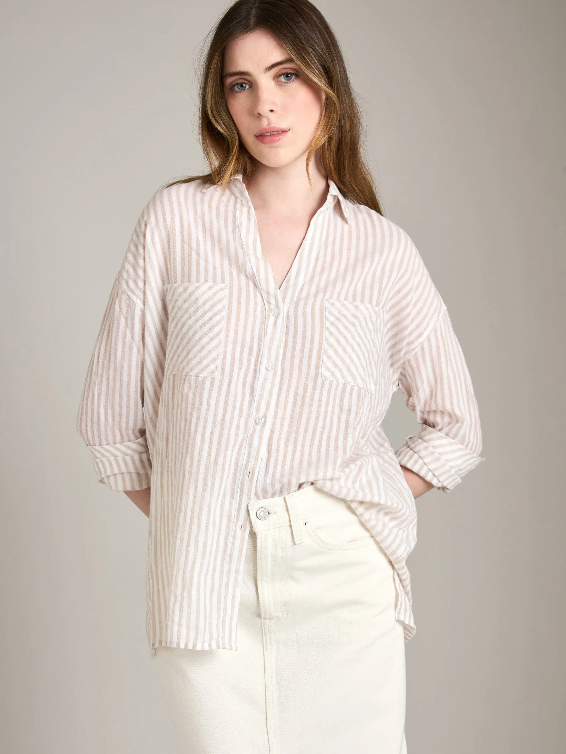 Striped Button Down Shirt sold by Plenty product image thumbnail 2