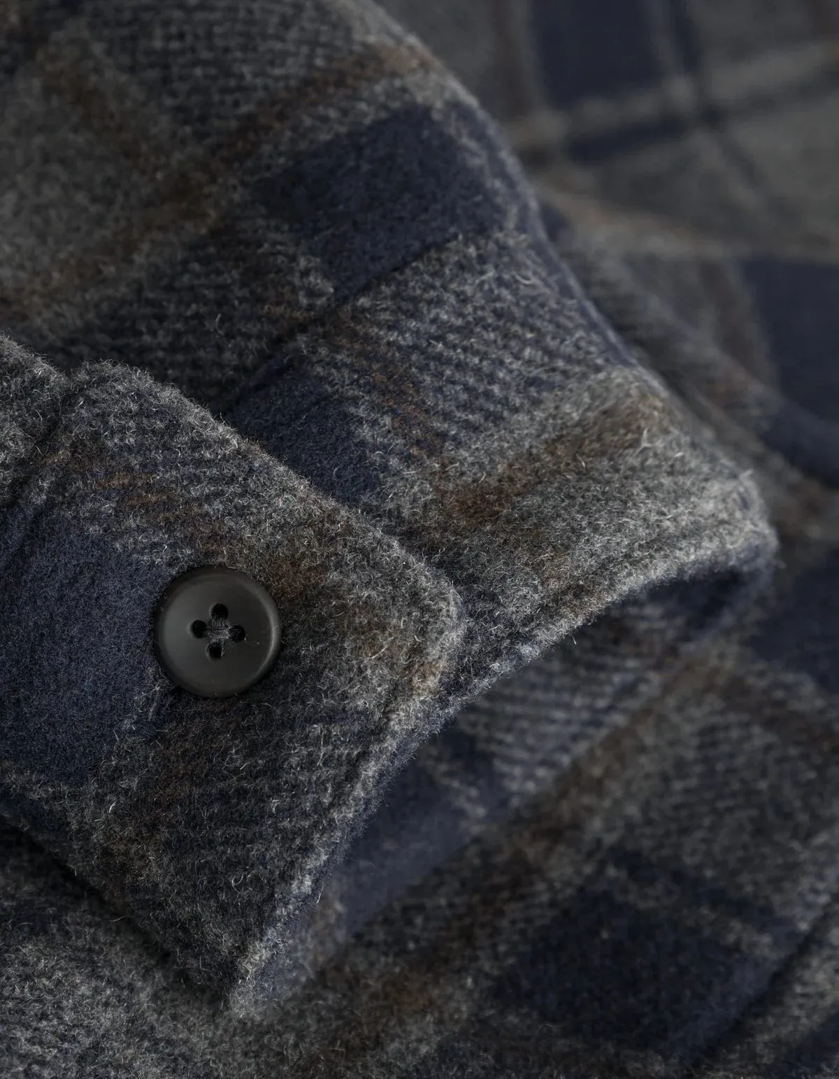 Jason Check Wool Overshirt 2.0 sold by Plenty product image thumbnail 5