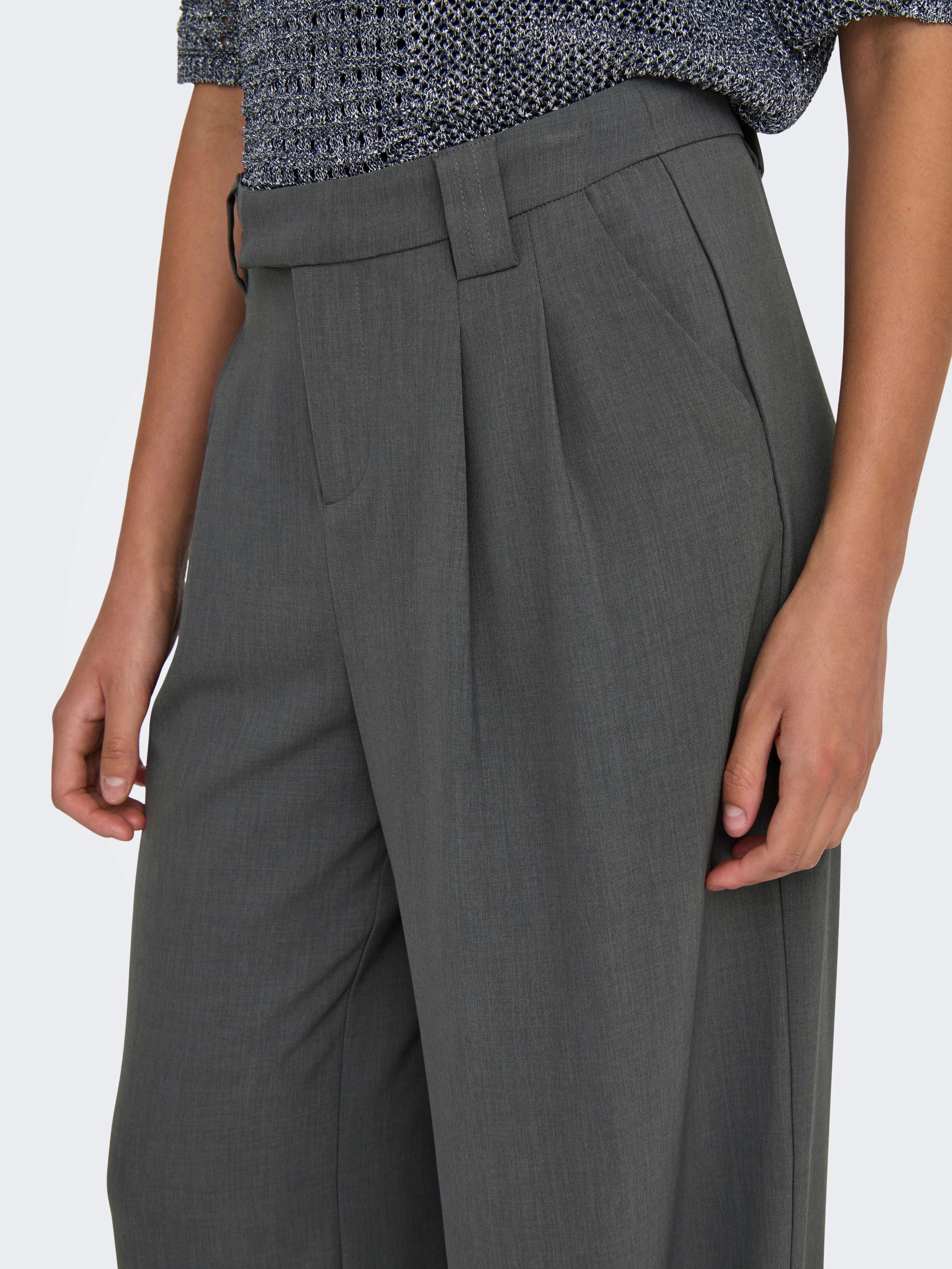 Svea Melange Wide Leg Pant sold by Plenty product image thumbnail 4