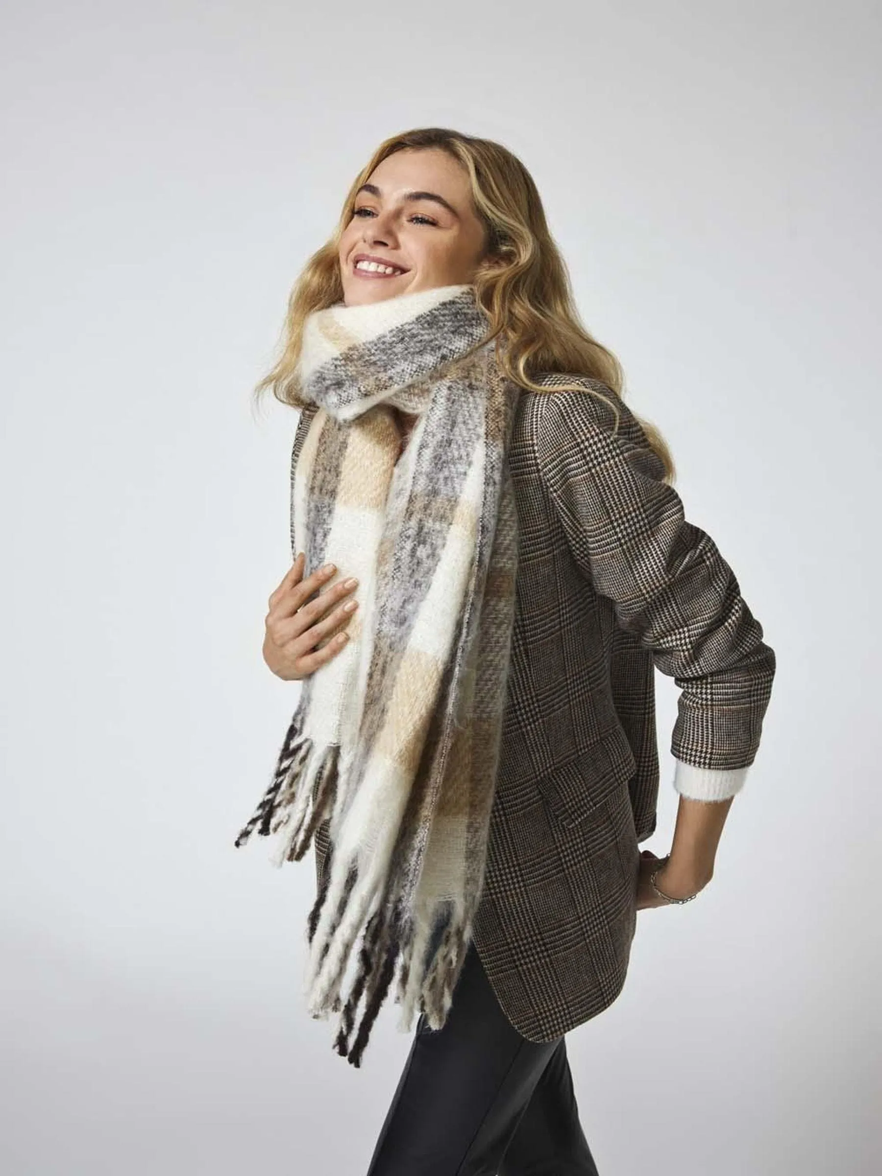 Winnie Check Scarf sold by Plenty product image thumbnail 2