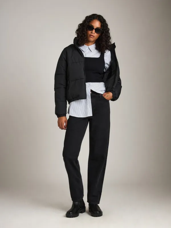 Quilted Puffer Jessie Short Jacket sold by Plenty