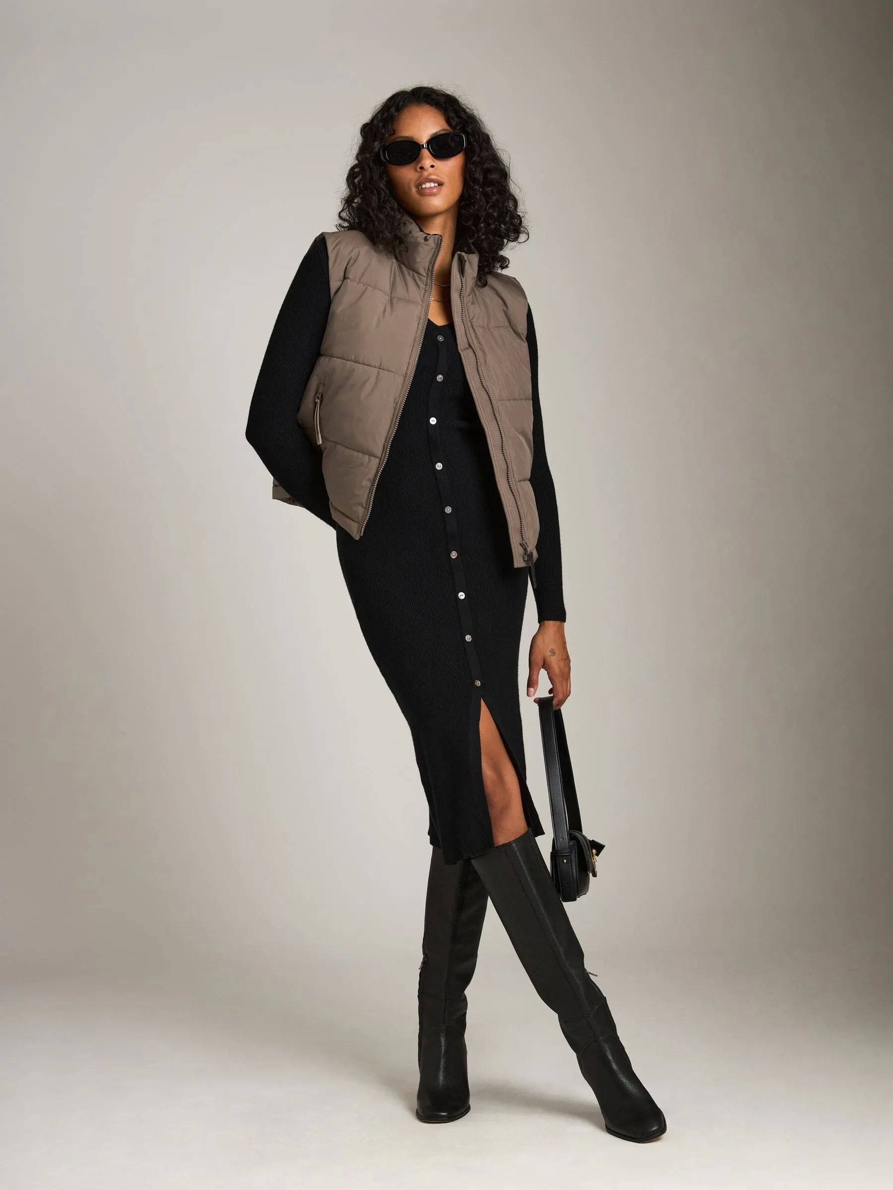 Matte Power Puffer Reya Vest sold by Plenty product image thumbnail 4