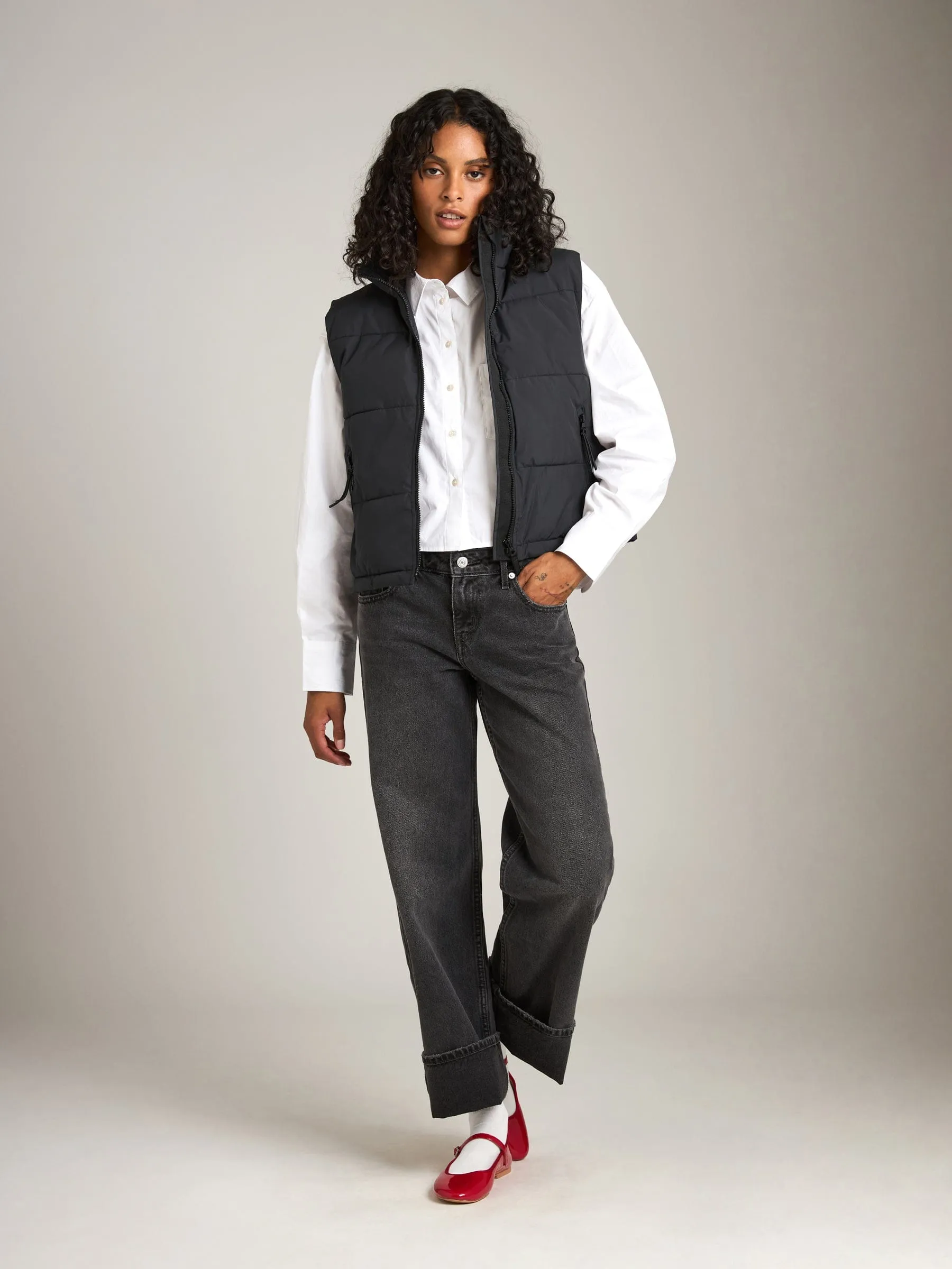 Matte Power Puffer Reya Vest sold by Plenty product image thumbnail 2