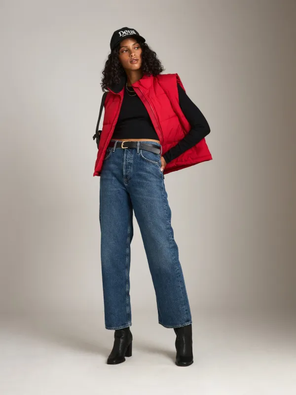 Matte Power Puffer Reya Vest made by Plenty