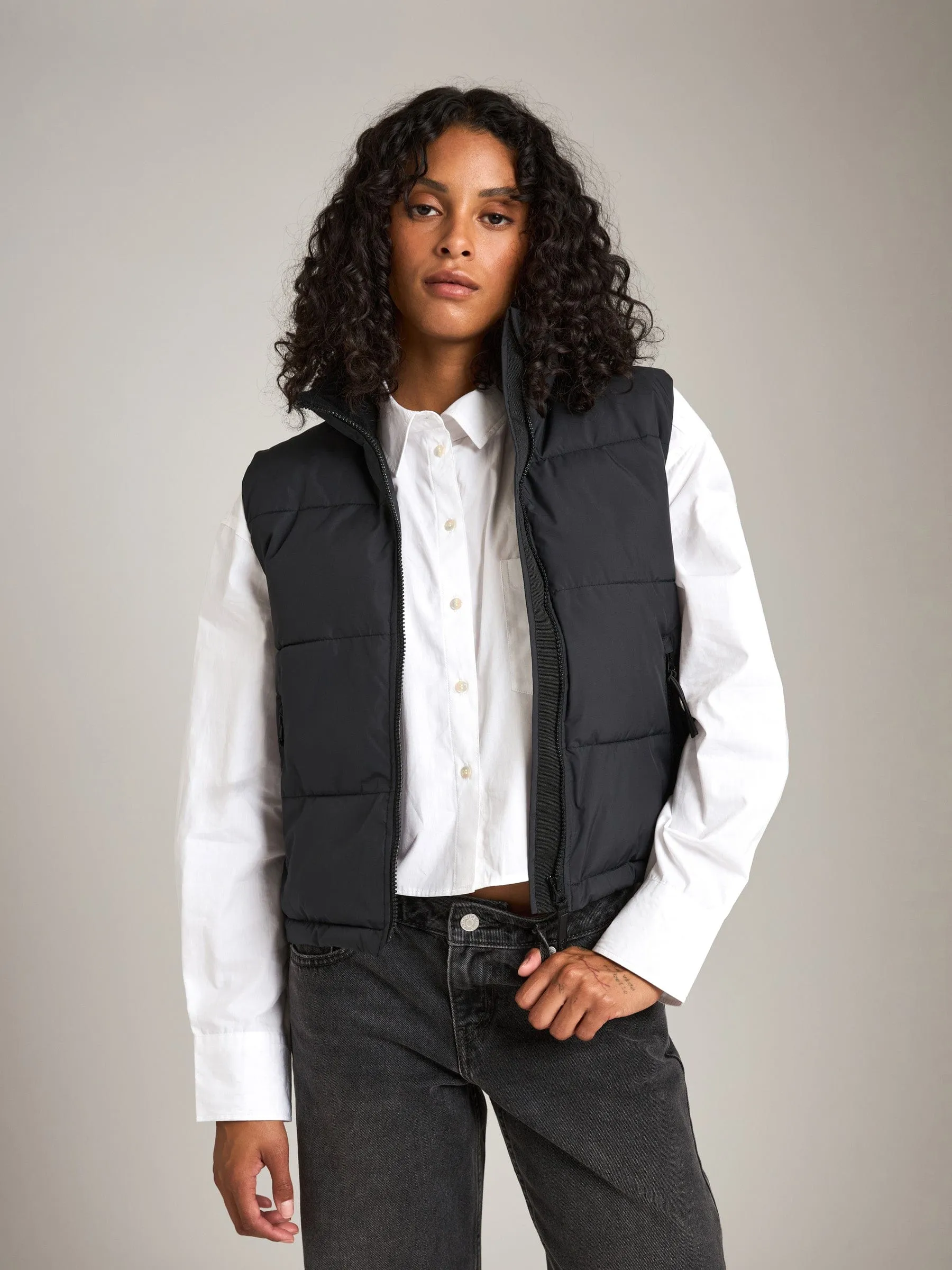 Matte Power Puffer Reya Vest sold by Plenty product image thumbnail 3