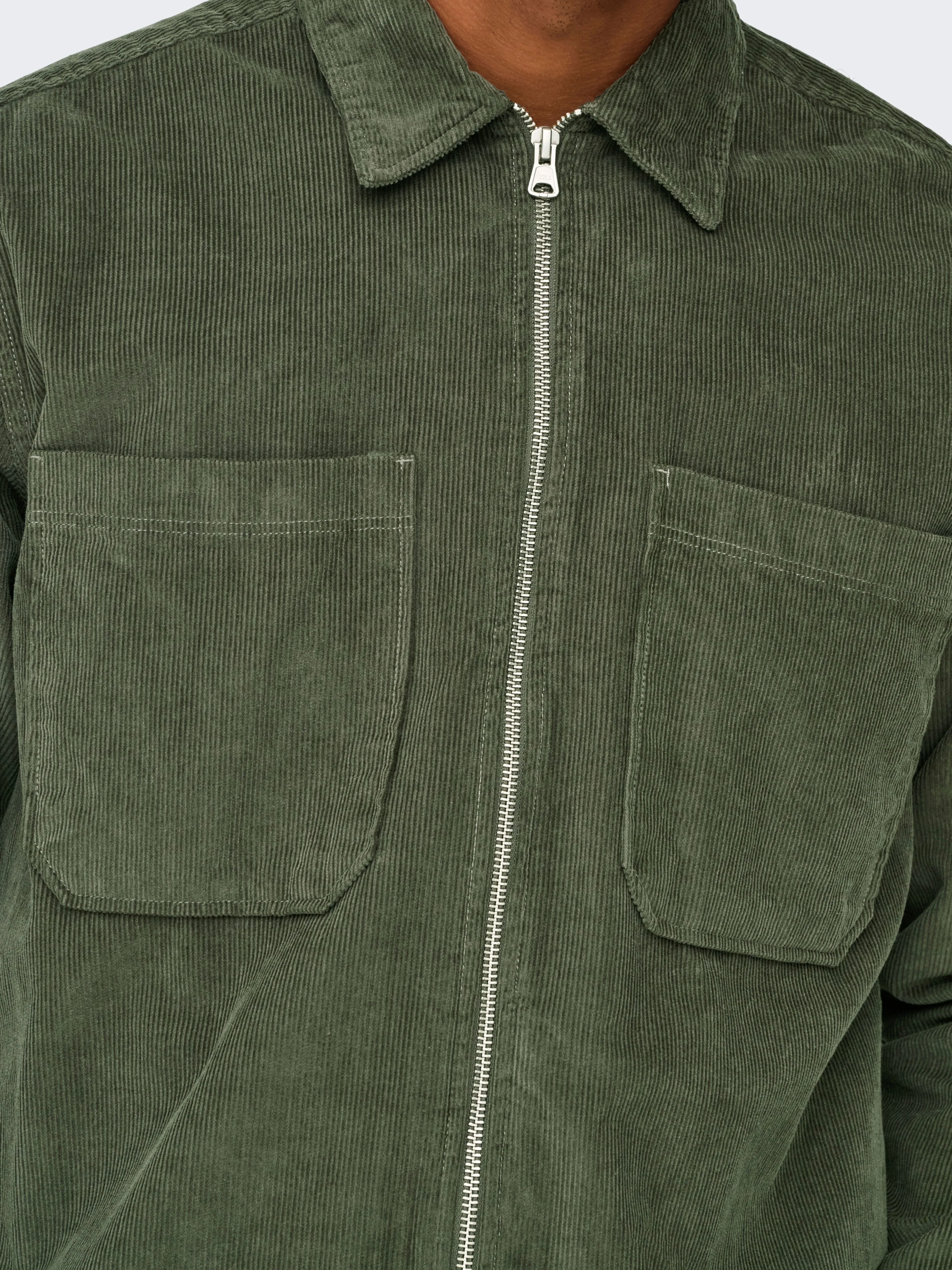 Alp Washed Cord Zip Up sold by Plenty product image thumbnail 3