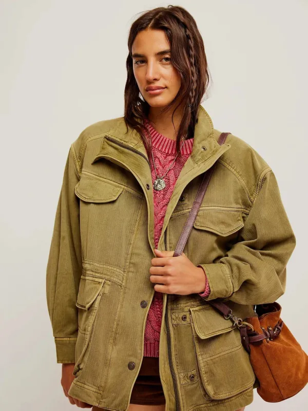 Arya Utility Jacket sold by Plenty