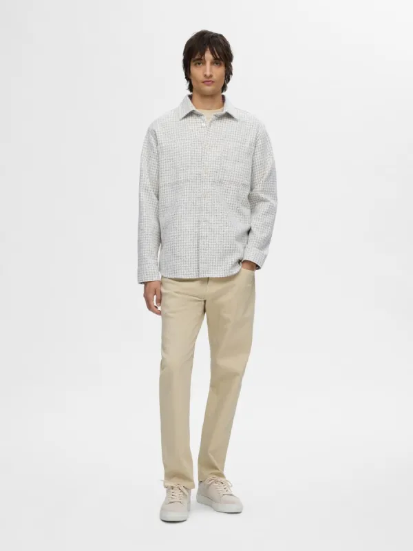 Boucle Check Overshirt sold by Plenty