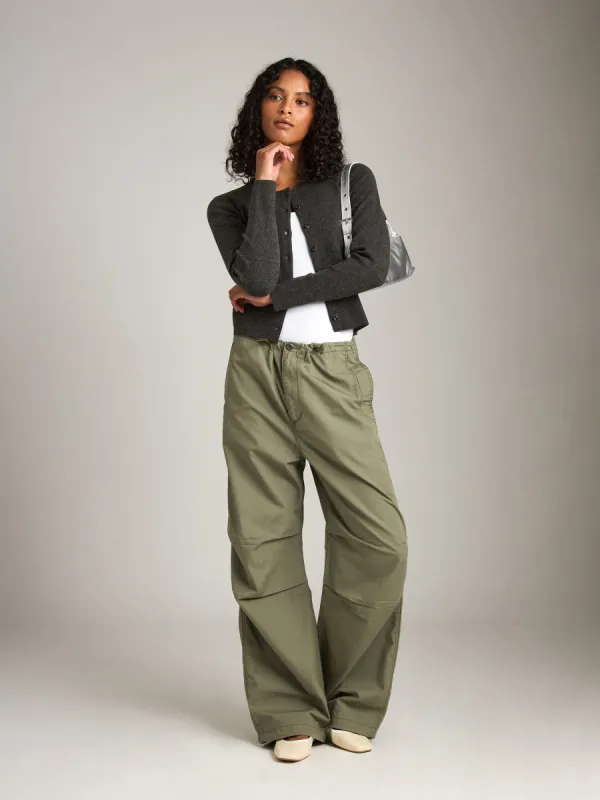 Ace Crop Button Cardigan sold by Plenty