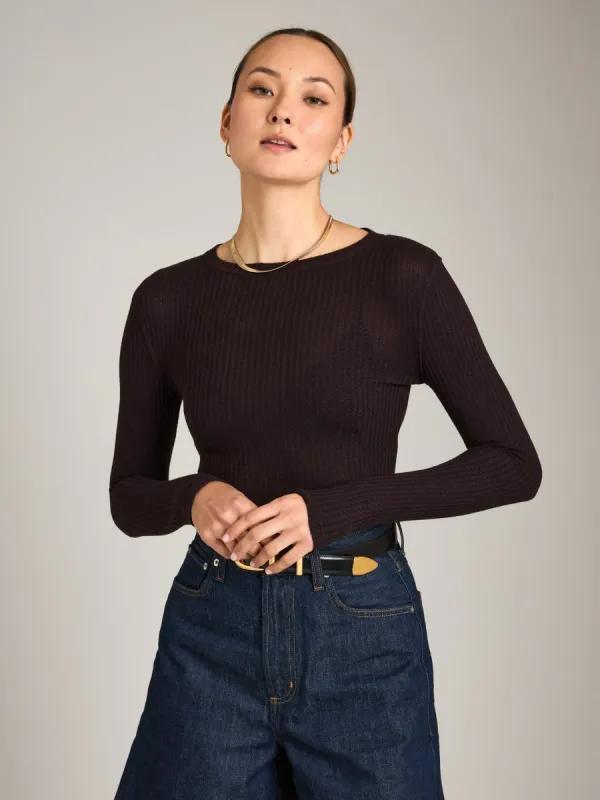 Micki Crewneck Long Sleeve sold by Plenty