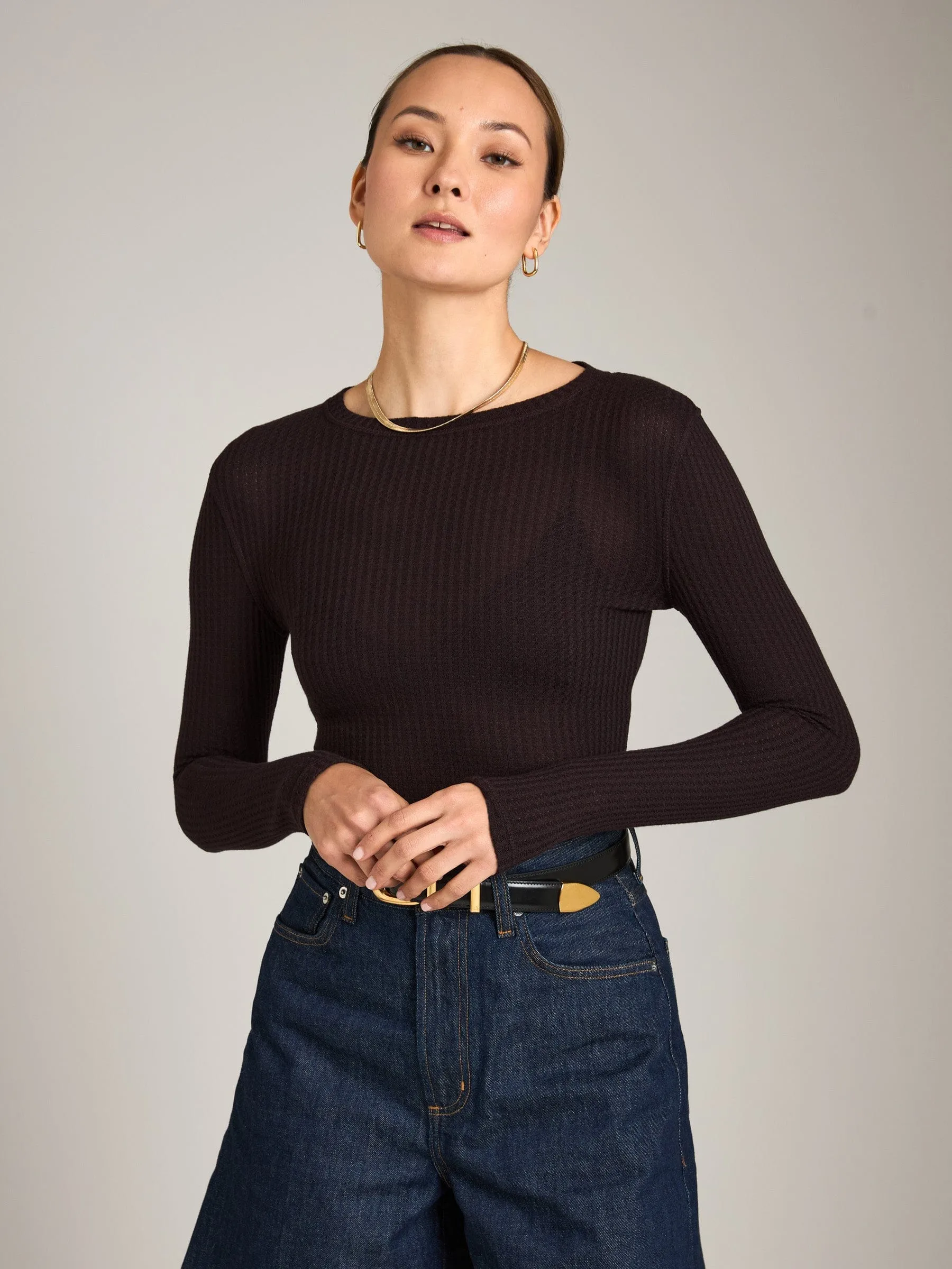 Micki Crewneck Long Sleeve sold by Plenty