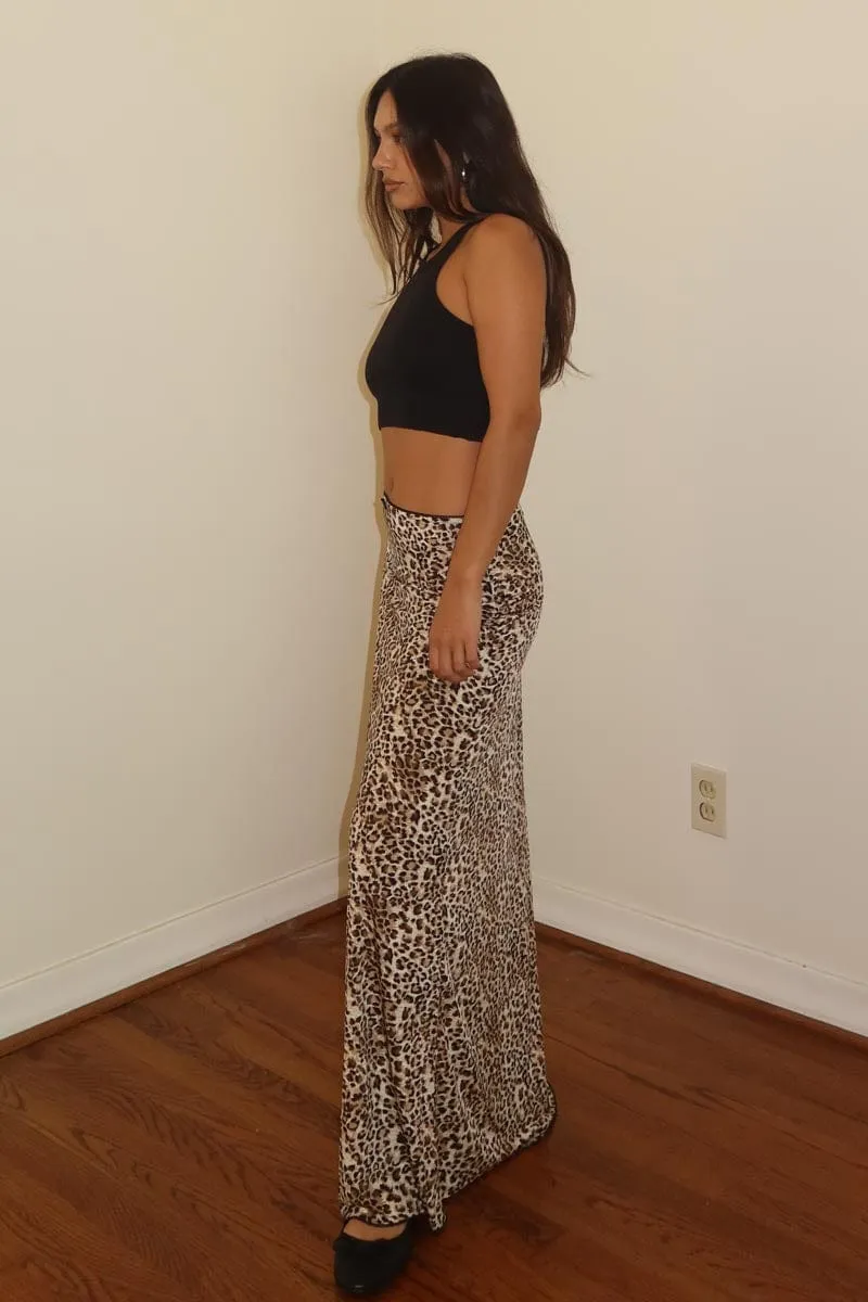 Leopard Maxi Skirt sold by Plenty product image thumbnail 3