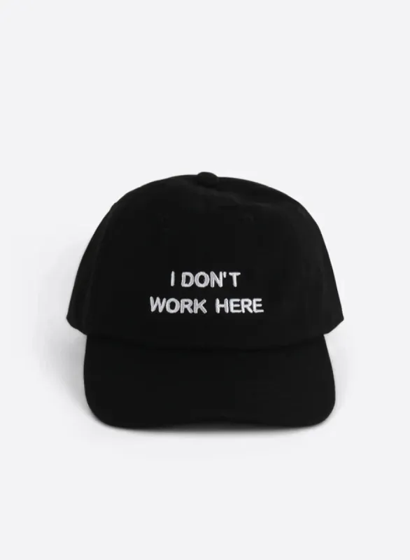 I Don't Work Here Dad Cap sold by Plenty