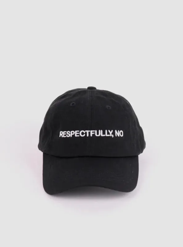 Respectfully Dad Cap sold by Plenty