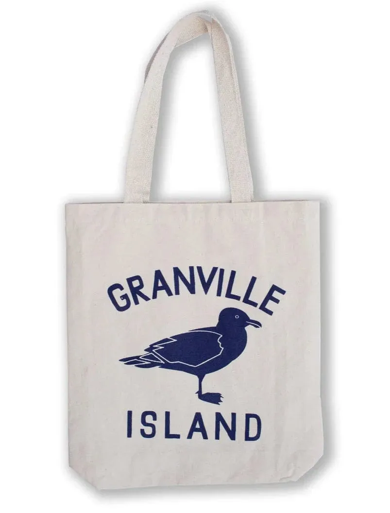 Granville Island Seagull Tote sold by Plenty