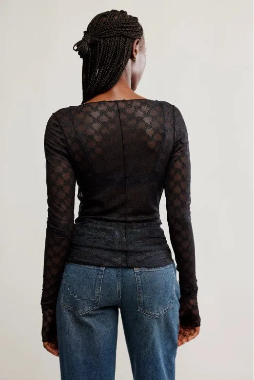 From Me To You Bow Lace Long Sleeve sold by Plenty product image thumbnail 2
