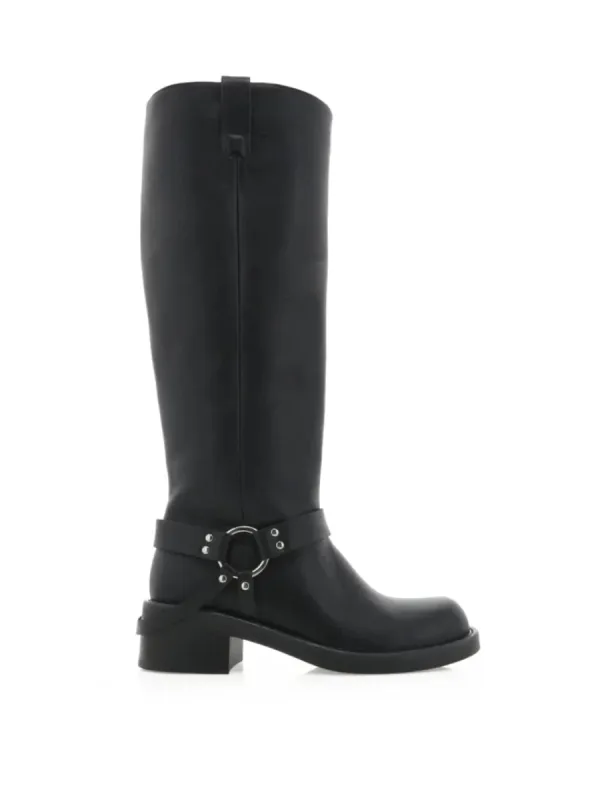 Orra Tall Moto Boot made by Plenty