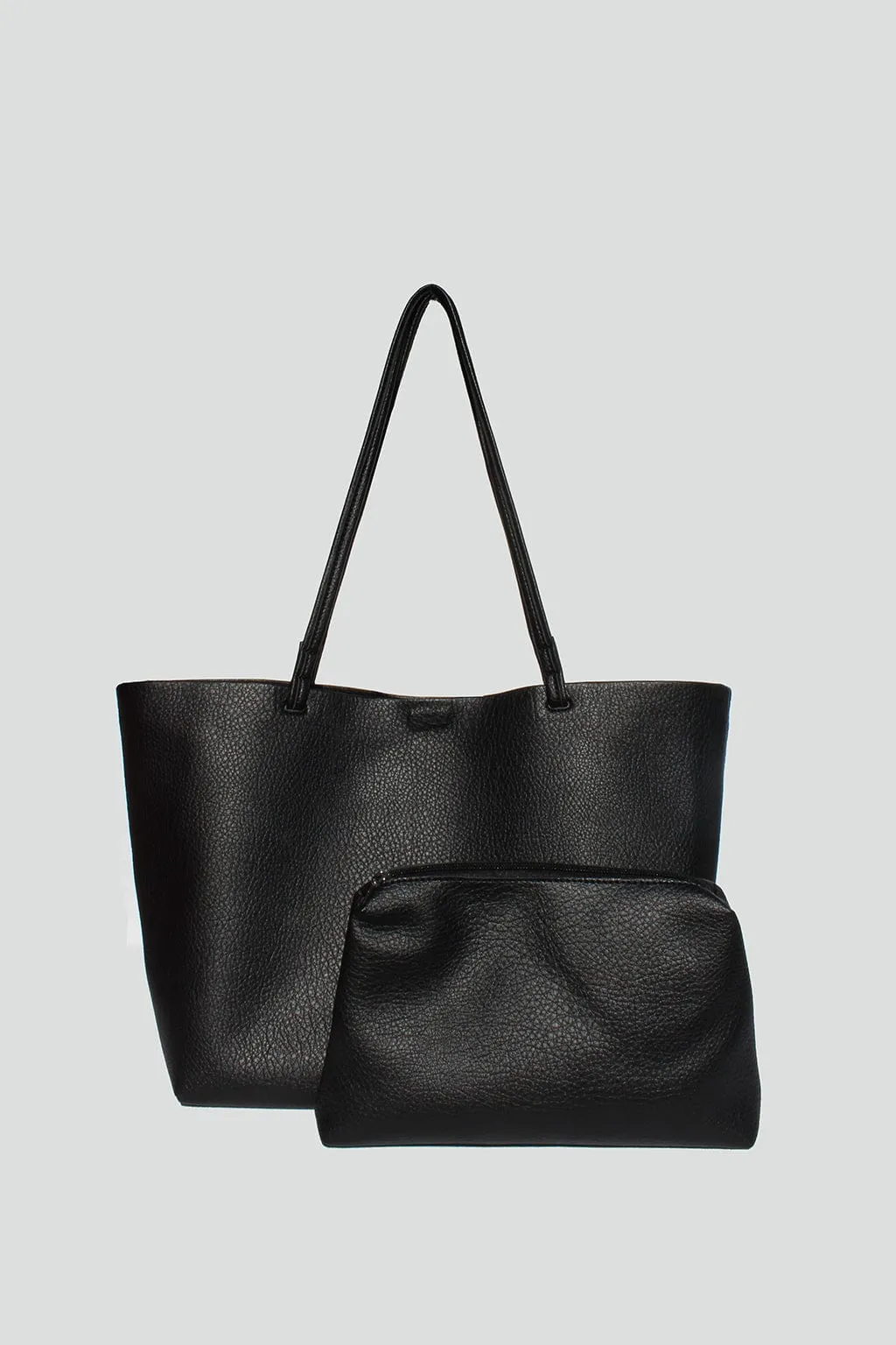 Vegan Leather Tote With Pouch sold by Plenty product image thumbnail 4