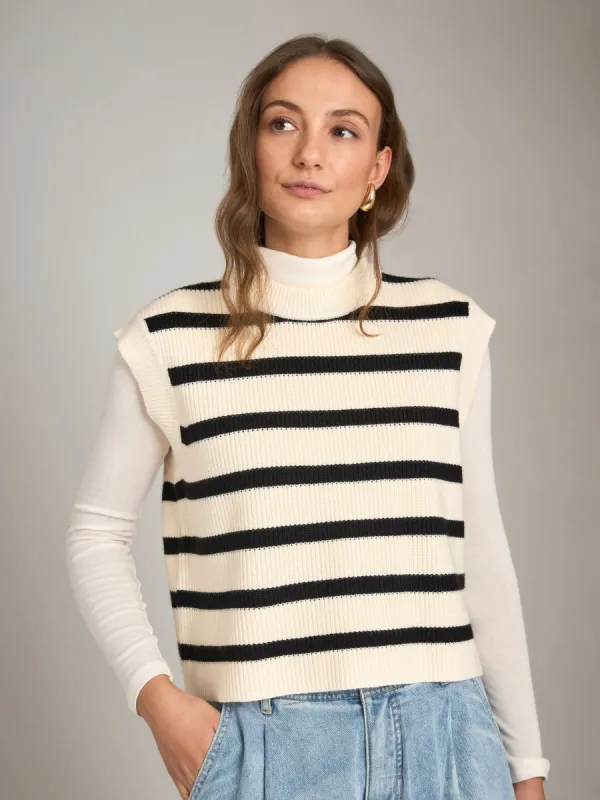 Stripe Vest sold by Plenty