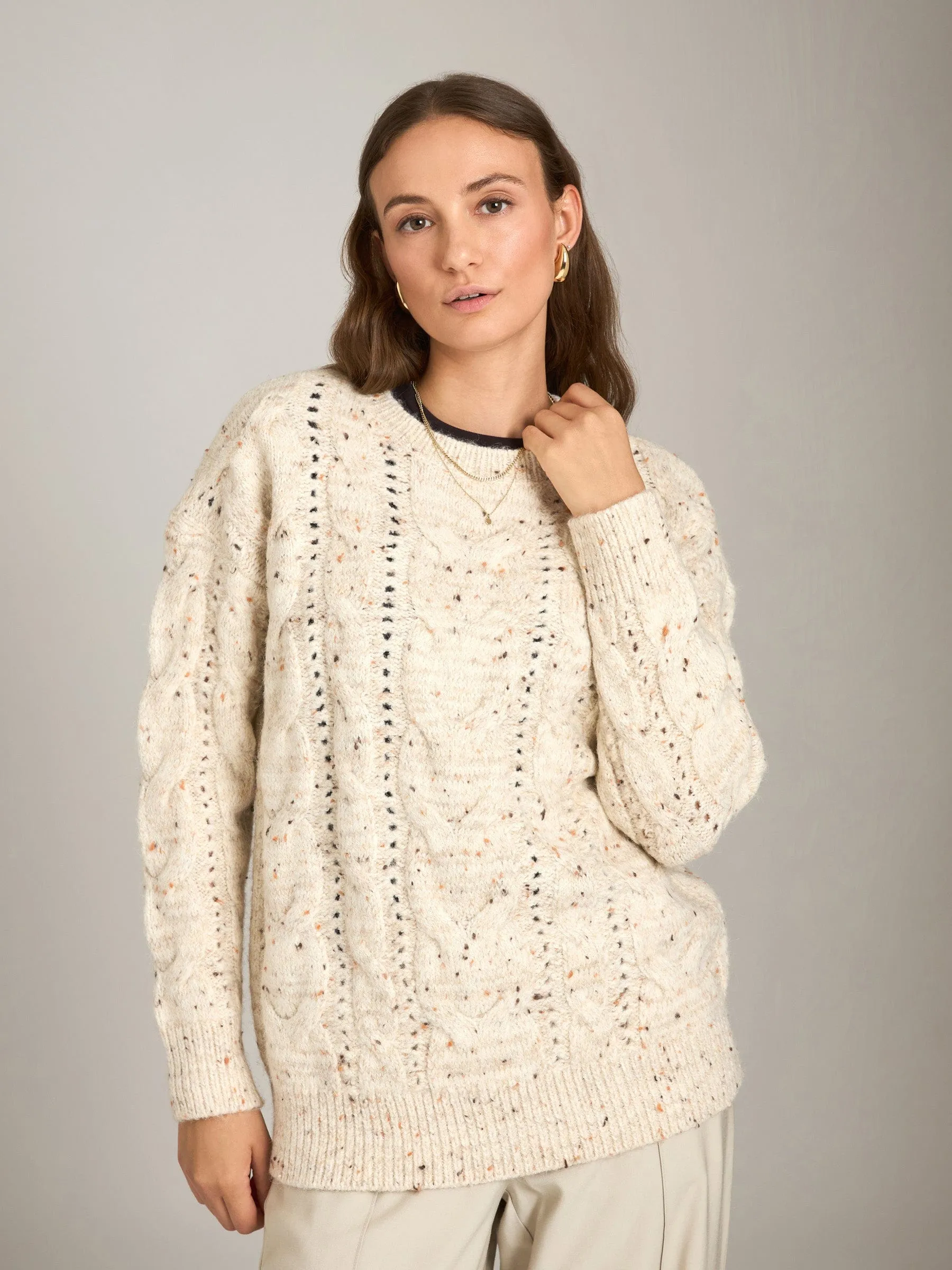Keyla Cable Pullover sold by Plenty product image thumbnail 2