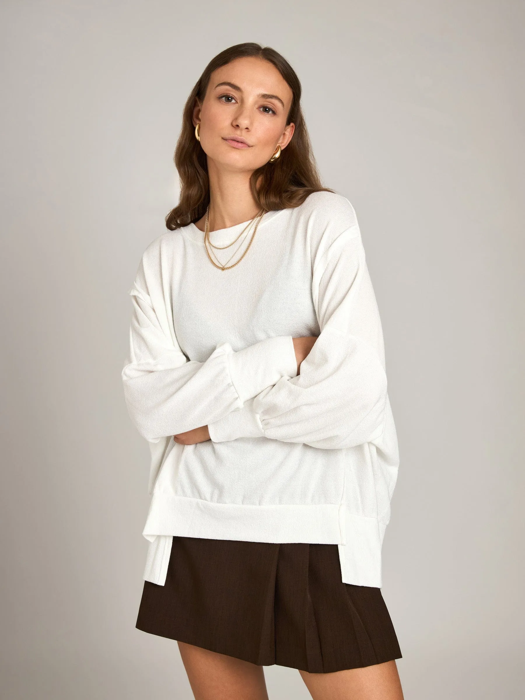 Hacci Oversized Pieced Long Sleeve sold by Plenty product image thumbnail 2