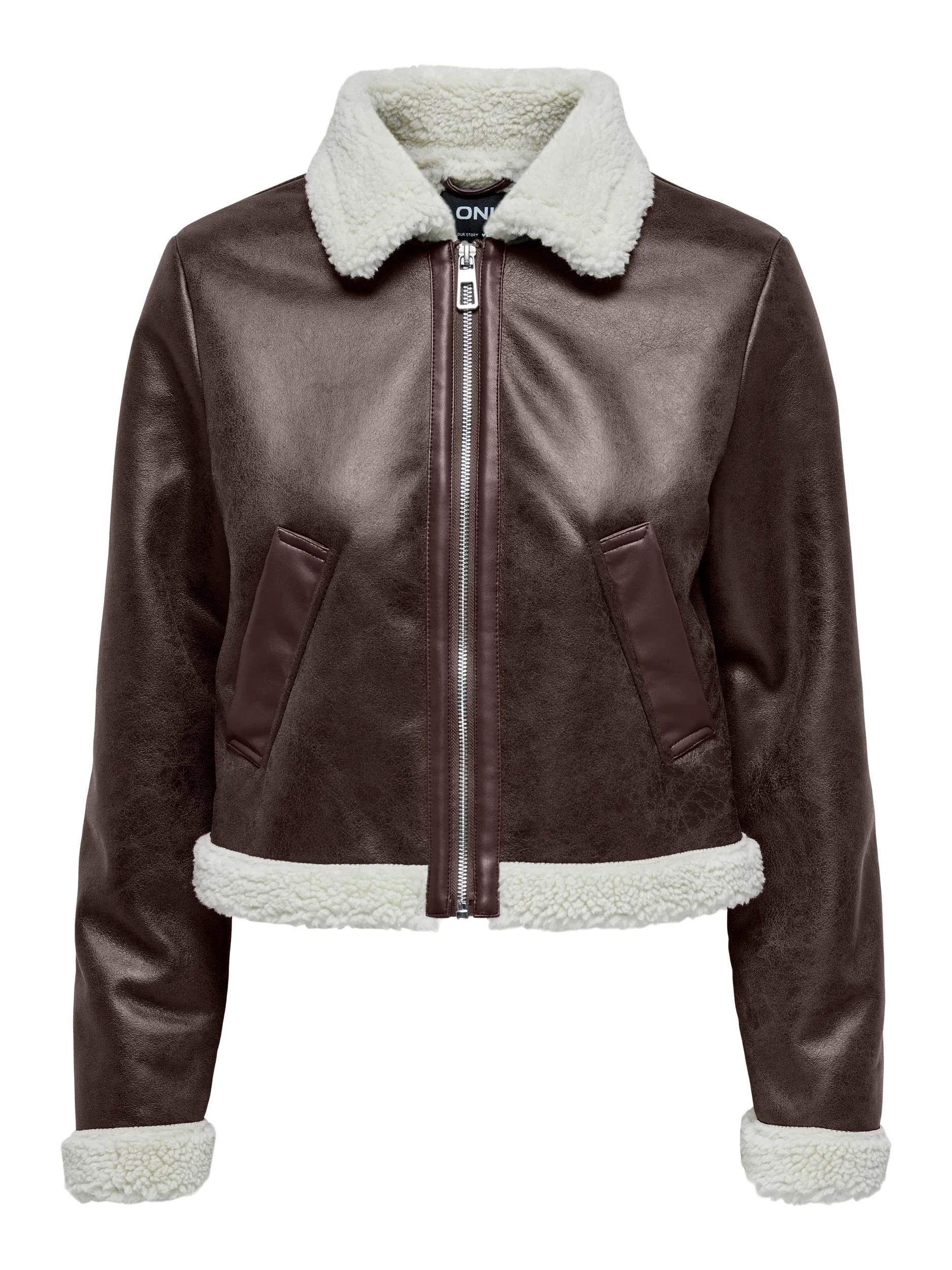 Betty Bonded Zip Jacket sold by Plenty