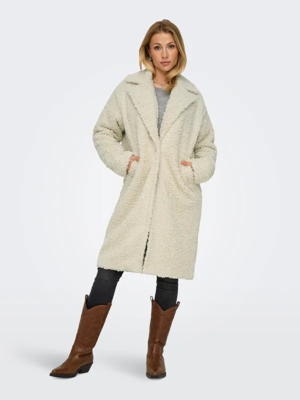 Catalina Shaggy Coat sold by Plenty