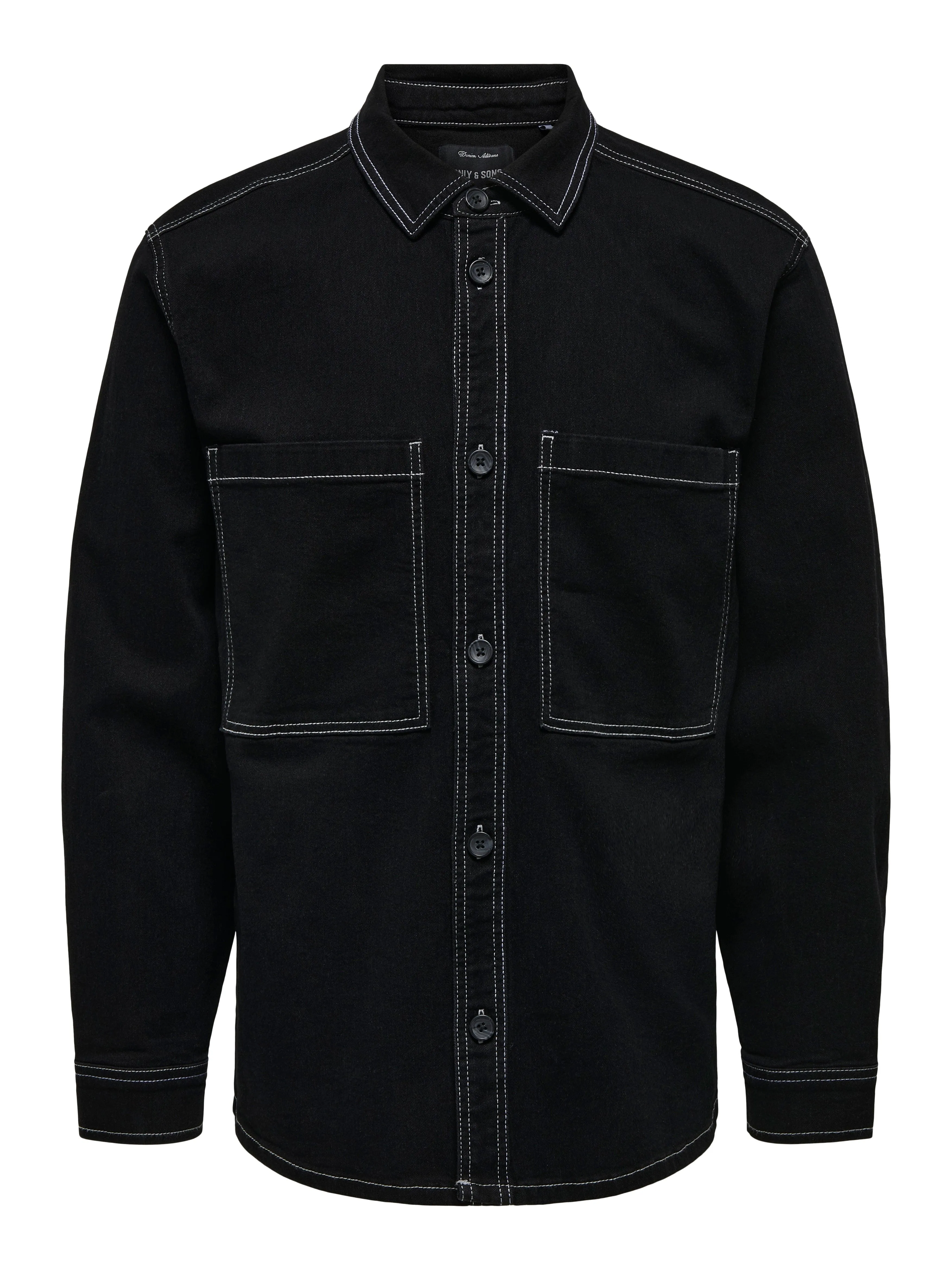 Dago Pim Denim Overshirt sold by Plenty