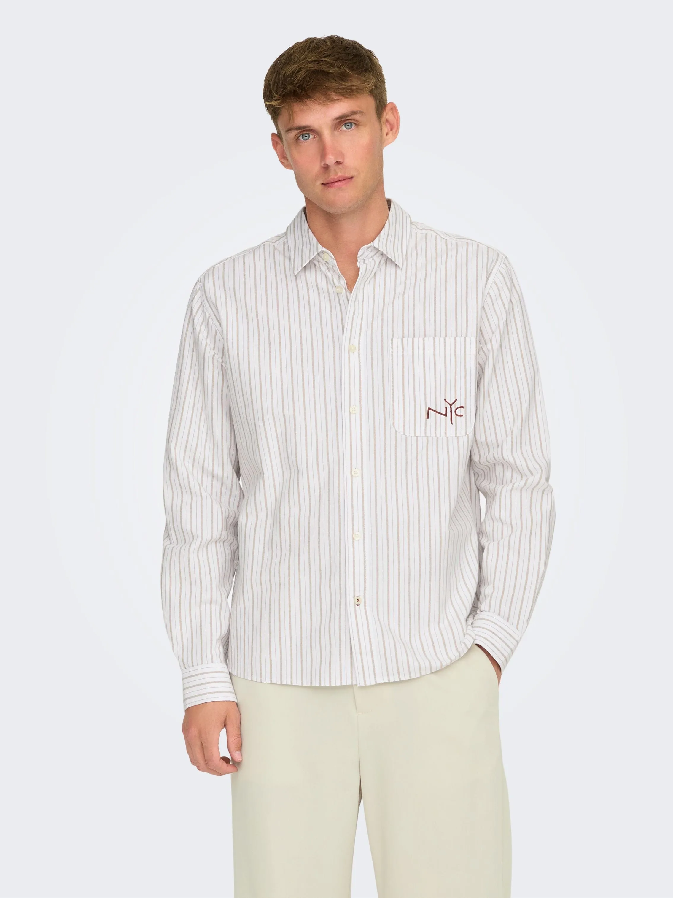 Drake Relaxed Oxford Shirt sold by Plenty