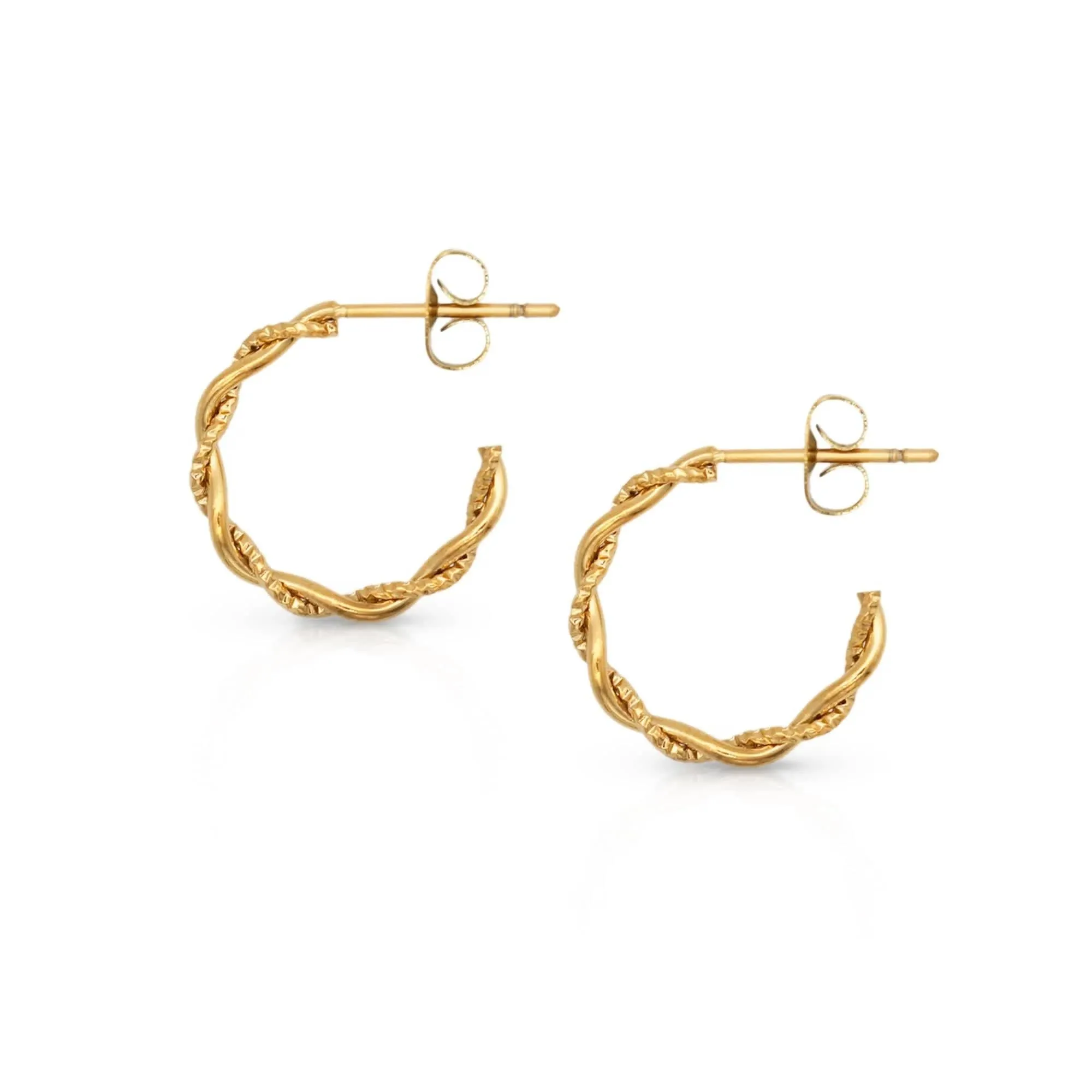Josie Hoop Earrings (Waterproof) sold by Plenty product image thumbnail 3