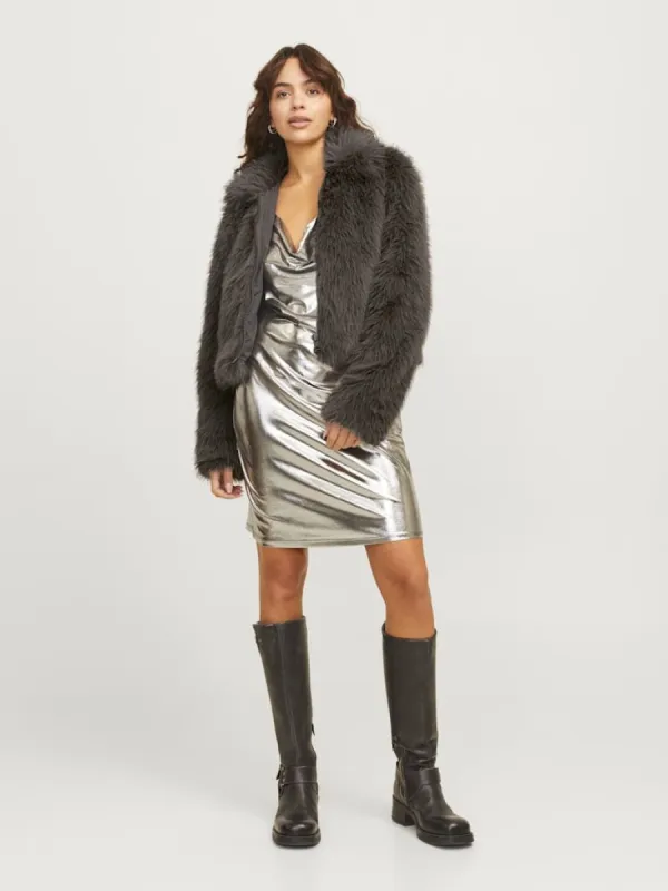 Tania Faux Fur Jacket sold by Plenty