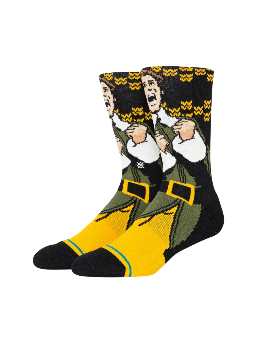 Smiling's My Favorite Crew Socks sold by Plenty