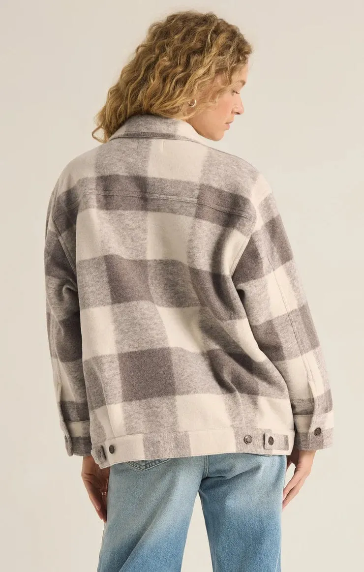 Preston Knit Plaid Jacket sold by Plenty product image thumbnail 2