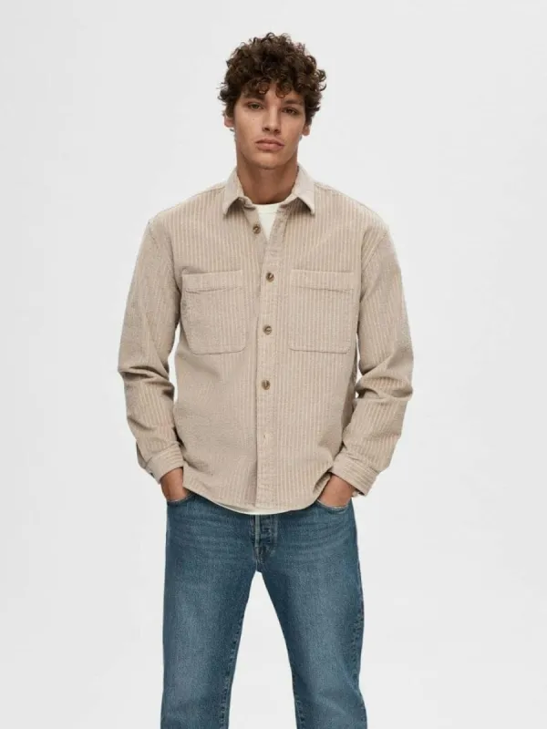Peder Corduroy Overshirt sold by Plenty