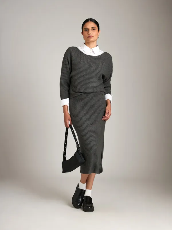 Aubrey Boatneck Pullover sold by Plenty