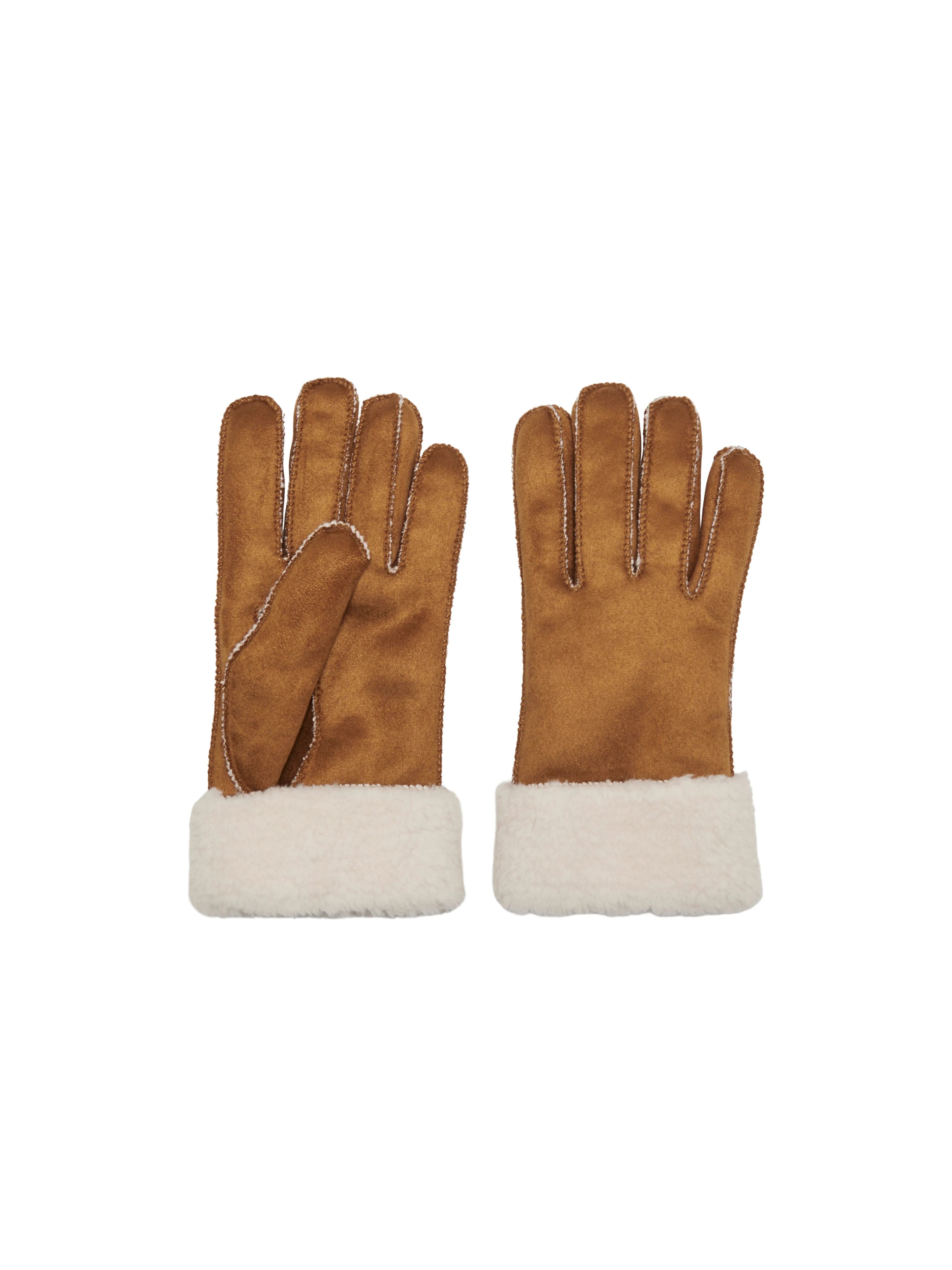 Nicki Faux Suede Gloves sold by Plenty