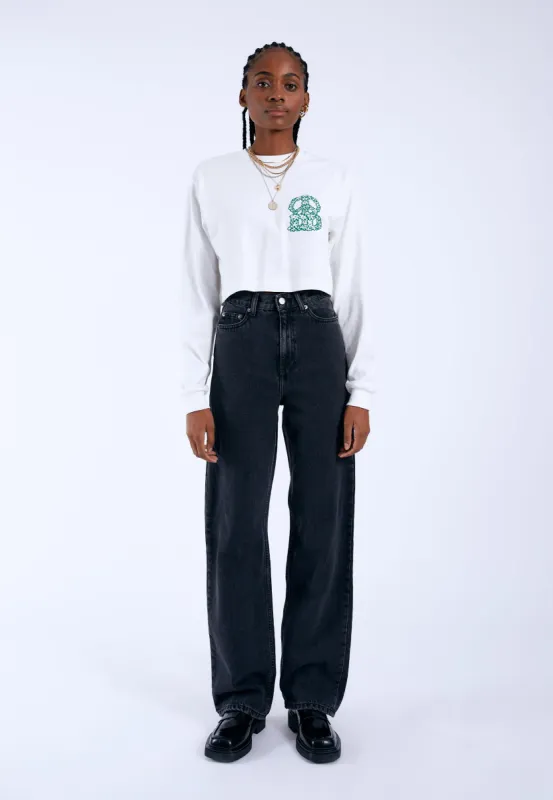 Echo Straight Leg - Retro Black sold by Plenty