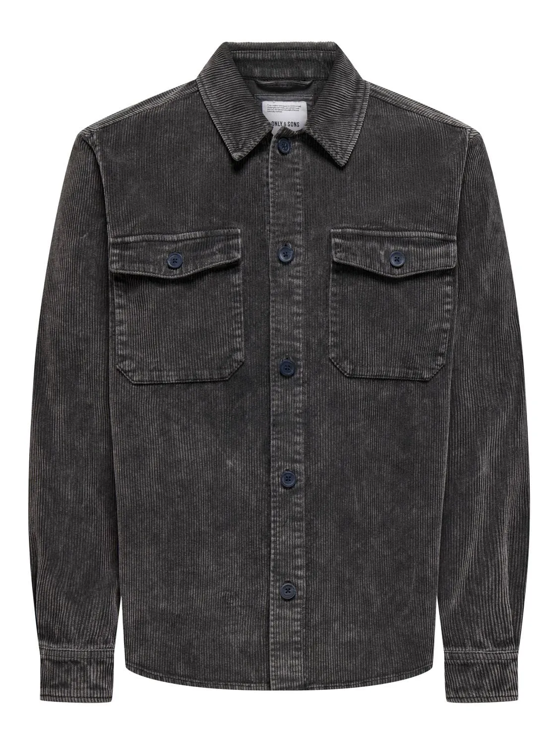 Marlon Wash Cord Overshirt sold by Plenty